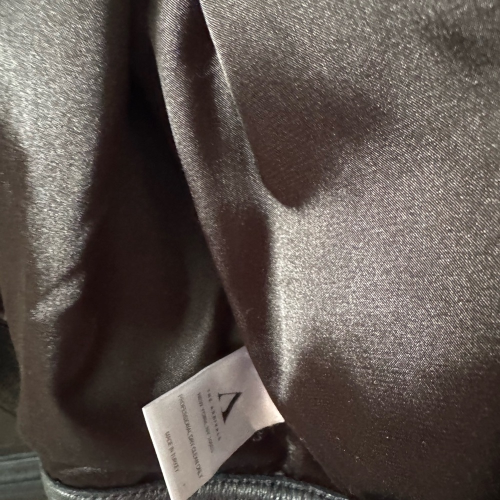 THE ARRIVAL “ Rainer” Black Leather Biker Jacket - Picture 7 of 11